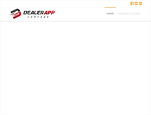 Tablet Screenshot of dealerappvantage.com